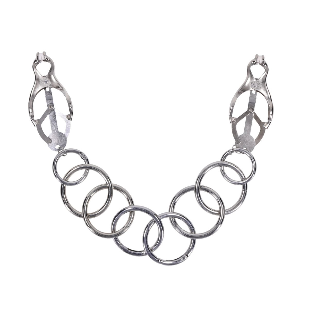 EDGE Tuggable Clover Clamps - Metal Nipple Restraints - Image 4