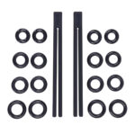EDGE Silicone Pinching Rods - Black Nipple Restraints - Image 2