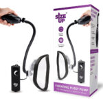 Size Up Vibrating Pussy Pump - Clear Vibrating Vagina Pump