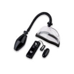Size Up Vibrating Pussy Pump - Clear Vibrating Vagina Pump - Image 4