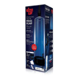 Size Up Ergonomic Trigger Penis Pump with Pressure Gauge - Clear Penis Pump - Image 5