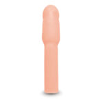 Size Up Realistic 4 Inch Penis Extender - Flesh 10.1 cm (4'') Penis Extension Sleeve - Image 5