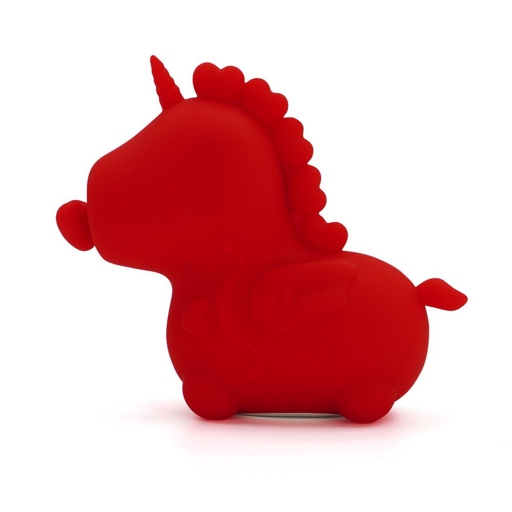 Unihorn - Cupid's Beau - Red USB Rechargeable Heart Nosed Stimulator - Image 3