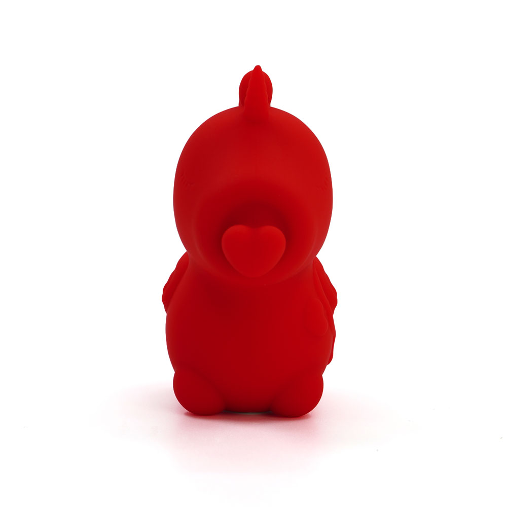 Unihorn - Cupid's Beau - Red USB Rechargeable Heart Nosed Stimulator - Image 4