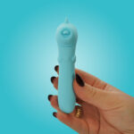 Unihorn - USB Bullet - Mount'n Peak - Teal USB Rechargeable Vibrating Bullet - Image 2