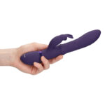Vive Halo - Purple 24.5 cm USB Rechargeable Rabbit Vibrator - Image 3