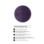 Vive Halo - Purple 24.5 cm USB Rechargeable Rabbit Vibrator - Image 7