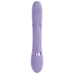 VIVE Pallina - Purple - Purple 25 cm USB Rechargeable Tapping Rabbit Vibrator - Image 4