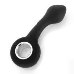 VERS Rechargeable Silicone G Spot Vibe - Black 13.8 cm USB Rechargeable Vibrator - Image 3