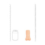 XKIN PinUp Girls - Tiffany Throatcheck - Flesh 12 cm Vagina Stroker - Image 7