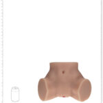 XKIN Bodyforms - Valentina Vellure - Tan Doggy-Style Torso Masturbator - Image 8
