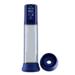 LuvPump Bathfun Smart Aqua Penis Pump - Blue USB-C Rechargeable Waterproof Automatic Penis Pump - Image 2