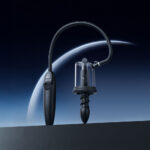 LuvPump RosCup Pro Smart Rosebud Pump - Black USB Rechargeable Anal Pump with Vibrating Probe - Image 3