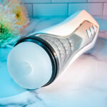 Zero Tolerance STROKING BUDDY - White USB Rechargeable Vibrating & Thrusting Stroker - Image 3