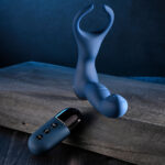 Zero Tolerance BY ALL MEANS - Blue 13.4 cm USB Rechargeable Prostate Massager with Cock Ring - Image 4