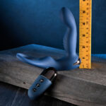 Zero Tolerance BY ALL MEANS - Blue 13.4 cm USB Rechargeable Prostate Massager with Cock Ring - Image 8