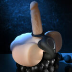 Zero Tolerance BALLIN OUT - Black USB Rechargeable Prostate Massager with Cock Ring and Wireless Remote - Image 3