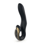 Zini Roae Special Edition - Black/Gold - Black/Gold 19.5 cm USB Rechargeable Vibrator - Image 4