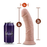 Dr. Skin Plus 8'' Thick Posable Dildo