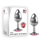 Adam & Eve Pink Gem Anal Plug - Small