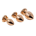 Adam & Eve ROSE GOLD HEART GEM ANAL TRAINING SET