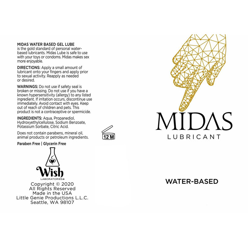 Midas Water Based Lube