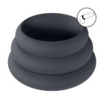 LEVELZ Wide O Silicone Cock Ring Set of 3 - S/M/L