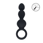 LEVELZ Beaded Silicone Anal Probe with Loop