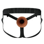 FX Elite 6'' Silicone Hollow Strap-On - Tan