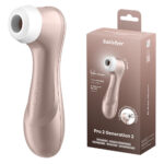 Satisfyer Pro 2 - Rose Gold - Touch-Free USB-C Rechargeable Clitoral Stimulator
