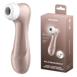 Satisfyer Pro 2 - Rose Gold - Touch-Free USB-C Rechargeable Clitoral Stimulator