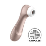 Satisfyer Pro 2 - Rose Gold - Touch-Free USB-C Rechargeable Clitoral Stimulator - Image 2