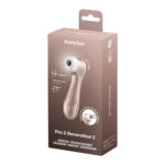 Satisfyer Pro 2 - Rose Gold - Touch-Free USB-C Rechargeable Clitoral Stimulator - Image 9