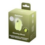 Satisfyer Glowing Ghost - Yellow - Glow in Dark Yellow USB Rechargeable Air Pulse Stimulator - Image 2