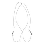 S&M Exs & Ohs Body Jewelry with Nipple Ties