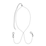 S&M Exs & Ohs Body Jewelry with Nipple Ties