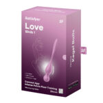Satisfyer Love Birds 1 - Pink - Pink USB Rechargeable Pelvic Floor Trainer with App Control - Image 8