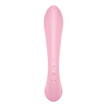 Satisfyer Triple Oh - Pink USB Rechargeable Rabbit Vibrator - Image 5