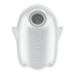 Satisfyer Glowing Ghost - White - Glow in Dark White USB Rechargeable Air Pulse Stimulator - Image 4
