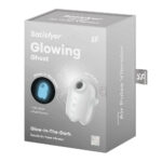 Satisfyer Glowing Ghost - White - Glow in Dark White USB Rechargeable Air Pulse Stimulator - Image 8