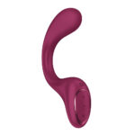 Satisfyer G For Goddess 2 - Wine Red - Wine Red 18.8 cm USB Rechargeable Vibrator with Clit Stim - Image 3