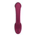 Satisfyer G For Goddess 2 - Wine Red - Wine Red 18.8 cm USB Rechargeable Vibrator with Clit Stim - Image 6