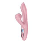 Satisfyer Pro + G-Spot - Pink - Rose Pink 22 cm USB-C Rechargeable Rabbit Vibrator with Touch-Free Clitoral Stimulator - Image 3