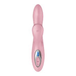 Satisfyer Pro + G-Spot - Pink - Rose Pink 22 cm USB-C Rechargeable Rabbit Vibrator with Touch-Free Clitoral Stimulator - Image 4