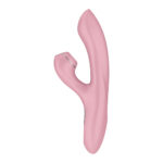 Satisfyer Pro + G-Spot - Pink - Rose Pink 22 cm USB-C Rechargeable Rabbit Vibrator with Touch-Free Clitoral Stimulator - Image 5