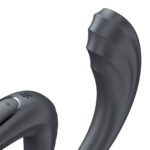 Satisfyer G For Goddess 3 - Grey - Grey 16 cm USB-C Rechargeable Vibrator with Clit Stim - Image 4