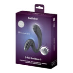 Satisfyer G For Goddess 3 - Grey - Grey 16 cm USB-C Rechargeable Vibrator with Clit Stim - Image 7