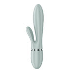 Satisfyer Pearl Bunny 2 - Green - Green 21.5 cm USB-C Rechargeable Rabbit Vibrator - Image 3