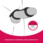 Strap The Balls - Black Cock Strap with Ball Stretcher - Image 2