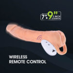 Extendor+ - Flesh 2 Inch Vibrating Penis Extender and Stroker - Image 2